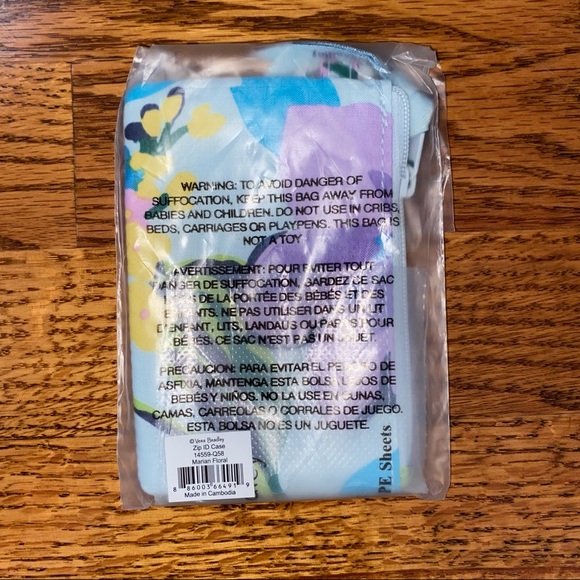 Vera Bradley Matching ID Case + Lanyard - Picture 5 of 9